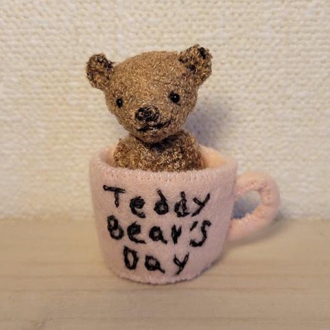 テディベア　作家　細川祐子様　ハンドメイド　アーティスト　くま　２ Meadow Tea 細川 祐子 – Bear Fruit Café