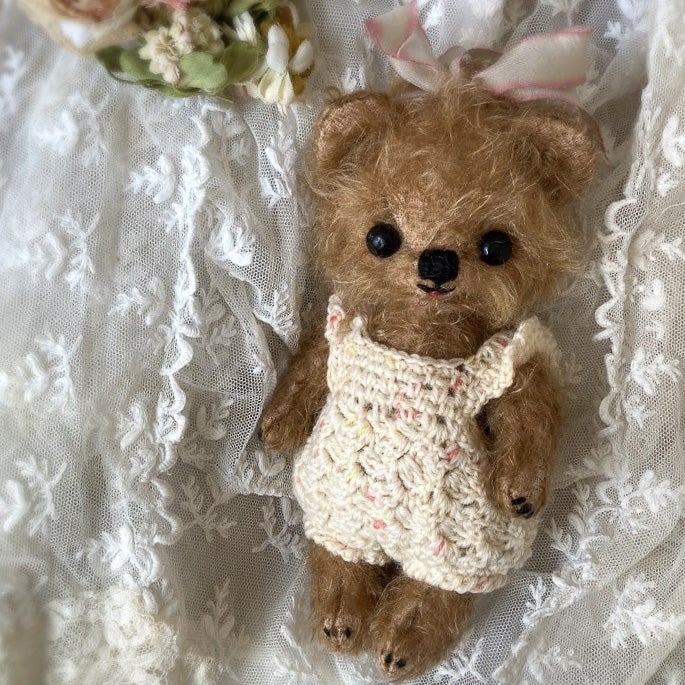 【未使用】加茂美智子 taddy bear チャドバレー　スーティ　テディベア 作品展「Teddy Bear's Day」 | Dear Bear 目黒店